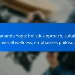 Sivananda Yoga: holistic approach, suitable for overall wellness, emphasizes philosophy